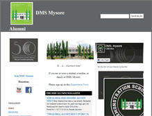 Tablet Screenshot of dmsalumnimysore.com